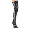 Devious - DOMINA3000 Overknee Laarzen - Paaldans schoenen - Zwart Product image